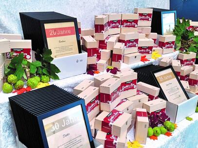 2.290 Jahre! Darauf können insgesamt 90 Jubilarinnen und Jubilare mit Stolz zurückschauen