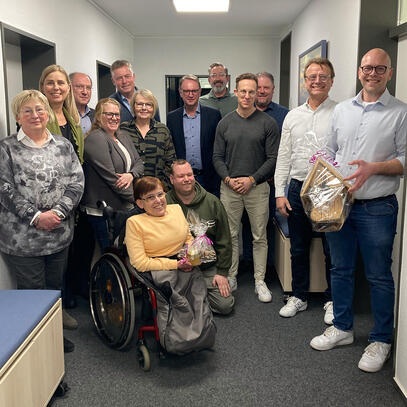 Bürgermeister Panke zu Besuch