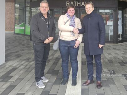 Für alle ein echter „Glücks“fall - Zusammenarbeit mit der Stadt Voerde führt zu unbefristeter Festanstellung