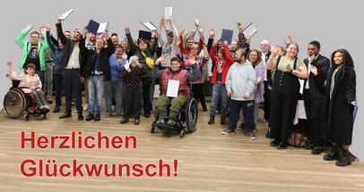 Gelungener Abschied aus dem Berufs-Bildungs-Bereich