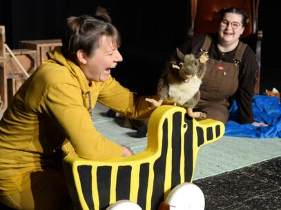 Besuch in der Dinslakener Burghofbühne 