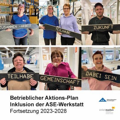 Fortsetzung Aktions-plan Inklusion der ASE-Werkstatt